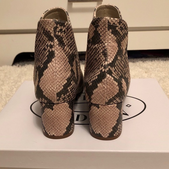 Steve Madden Rockir Snake Booties - Picture 6 of 7